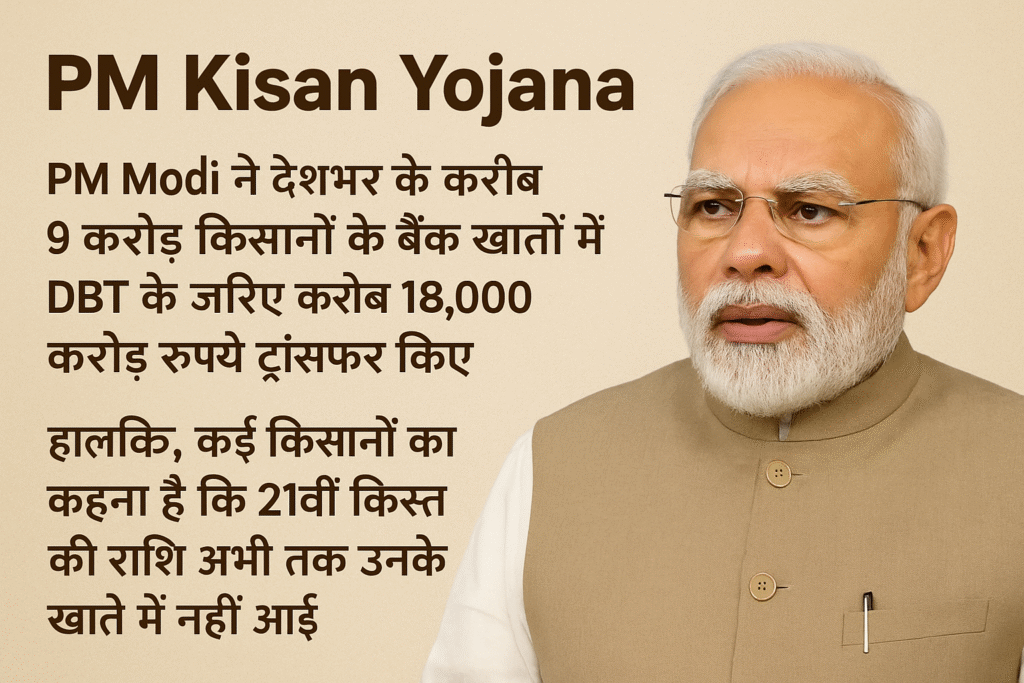 PM Kisan Status - 21th क़िस्त, लाभार्थी सूची 2025